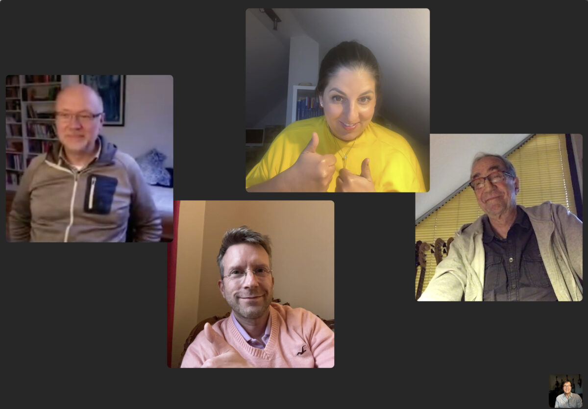 Vorbereitung für die Konzertsaison 2021